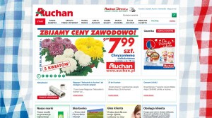 Auchan - Supermärkte & Lebensmittelgeschäfte in Polen