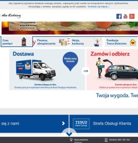 Tesco – Supermärkte & Lebensmittelgeschäfte in Polen, Nisko