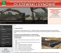 Przedsiębiorstwo Budownictwa Specjalistycznego Włodimierz Olszewski Sp. jawna